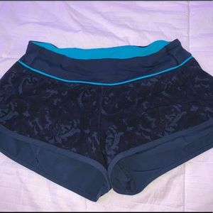 Lululemon blue shorts size 4